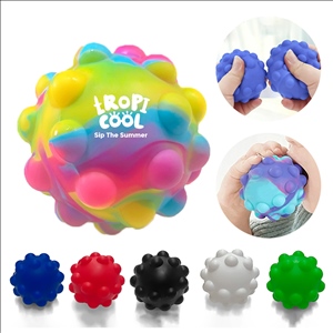 3D Silicone Pop Fidget Ball Stress Toy